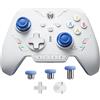 Black Shark Controller PC, BIGBIG WON Rainbow 2 SE Controller Wireless Controllo movimento, Trigger Effetto Hall, ADC a 12 bit, 3 set di Joystick, Controller D-pad a 4 e 8 vie per Switch/PC/Android/iOS