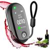 MeYuxg Etilometro Portatile, Alcol Test Portatile, Etilometro Professionale con Display Digitale a LED, Misuratore Alcol Test Carichi di USB, Alcool Test Portatile per Uso Domestico e Professionale (A)