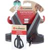 Flamingo Cane Pettorina Step&Go Herbert Marrone Scuro S 35cm 40cm