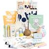 Pott'd™ Kit di Ceramica Deluxe Edition con Argilla Autoindurente per Principianti. Strumenti, Colori, Pennelli, Sigillante, Istruzioni e Ispirazione, Pennarelli per Pittura, Timbri per Ceramica