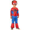Rubie's Rubies Costume Spidey Classic per bambino e bambina, Tuta e maschera, Licenza Ufficiale Marvel, Taglia 3-4 anni per Carnevale, Natale, feste