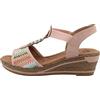 Romika 74r0172012, Sandali con Zeppa Donna, Beige, 37 EU