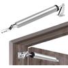 xiruiubao Chiudiporta Automatico,Chiudi Porta Automatico Pneumatica Silenziosa con Velocità di Chiusura Regolabile,Chiusura Porta per Porte Esterne Montaggio a Soffitto o Laterale,Chiudiporta Argento