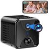 Tebetu Mini Telecamera Nascosta Spia 4K，Microtelecamera Spia Camuffata con Registrazione, Videocamera Sorveglianza Interno Mini con Rilevamento del Movimento per la casa, l'ufficio e altri ambienti interni