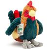 Zappi Co Giocattolo Peluche 100% Riciclato Gallo (Lunghezza 24 cm) Morbido e Cuddly Collezione di Animali Eco-Friendly Per il Primo Bambino Neonato