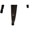 Vacchetti Giuseppe Vacchetti 8031870000 Sgabello Ferro Bristol Marrone Medio