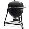 Weber Summit Kammado E6 18201004 - Barbecue a carbonella, colore: Nero
