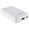 Intenso Powerbank XC10000 - Caricabatterie Portatile con Cavo USB-C Integrato (10000 mAh, Adatto per Smartphone/Tablet PC/Fotocamera Digitale), Bianco