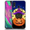 Head Case Designs Licenza Ufficiale Kayomi Harai Halloween con Gatto Animali E Fantasia Custodia Cover in Morbido Gel Compatibile con Samsung Galaxy A40 (2019)