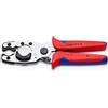 KNIPEX Tagliatubi per guaine e tubi rivestiti cromata, 90 25 20
