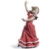Lladrò LLADRO' Figurina Ballerina Rosso 19x10cm Porcellana