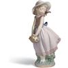 Lladrò LLADRO' Figurina Bimba Deliziosa Innocenza 18x6cm Porcellana