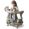 Lladrò LLADRO' Figurina Bimba Il Risveglio Della Primavera 24x18cm Porcellana