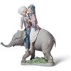 Lladrò LLADRO' Figurina Bimbi Indiani 23x19cm Porcellana