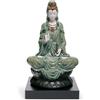 Lladrò LLADRO' Figurina Kwan Yin Verde 33x18cm Porcellana