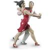 Lladrò LLADRO' Figurina Coppia Salsa Edizione Limitata 35x21cm Porcellana