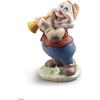 Lladrò LLADRO' Figurina Nanetto Biancaneve Gongolo 13x9cm Porcellana