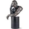 Lladrò LLADRO' Scultura Riflessi Della Natura Lui 51x29cm Porcellana