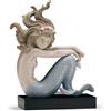 Lladrò LLADRO' Figurina Sirena 19x13cm Porcellana