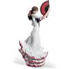 Lladrò LLADRO' Figurina Donna Flamenco Anima e Passione Ed 60° Anniversario Rosso 38x17cm Porcellana