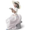 Lladrò LLADRO' Figurina Ragazza Dolce Fragranza 19x9cm Porcellana