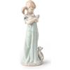 Lladrò LLADRO' Figurina Ragazza con Gattini 21x7cm Porcellana
