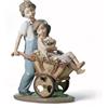 Lladrò LLADRO' Figurina Coppia Tu Sei la Più Carina 24x21cm Porcellana