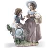 Lladrò LLADRO' Figurina la Mia Migliore Amica 25x20cm Porcellana