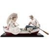 Lladrò LLADRO' Scultura Romanticismo Sul Lago Serie Limitata 31x58cm Porcellana