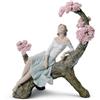 Lladrò LLADRO' Figurina Stagione Fiorita Dama Edizione Limitata 42x39cm Porcellana