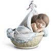 Lladrò LLADRO' Figurina Bimbo Teneri Sogni 13x14cm Porcellana