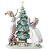 Lladrò LLADRO' Figurina L'Albero di Natale 32x28cm Porcellana