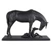 Lladrò LLADRO' Cavalla e Puledro 27x39cm Porcellana