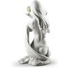 Lladrò LLADRO' Figurina Donna Candida Luce Della Luna Bianco Edizione Limitata 48x25cm Porcellana