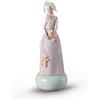 Lladrò LLADRO' Figurina Donna Haute Allure Modello Esclusivo Edizione Limitata 38x15cm Porcellana