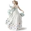 Lladrò LLADRO' Figurina Dama 32x21cm Porcellana