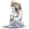 Lladrò LLADRO' Figurina Madre la Mia Bambina 27x22cm Porcellana