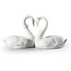 Lladrò LLADRO' Figurina Cigni Amore Senza Fine 13x27cm Porcellana