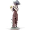 Lladrò LLADRO' Figurina Bimbo con Fiori Ed 60° Anniversario 23x8cm Porcellana