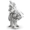 Lladrò LLADRO' Coppia Il Giorno Più Felice Figurina Lustro Argento 27x17cm Porcellana