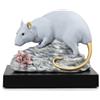 Lladrò LLADRO' Figura Scultura Il Topo 10x14cm Porcellana