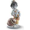 Lladrò LLADRO' Figurina Krishna Butterthief 21x10cm Porcellana