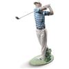 Lladrò LLADRO' Figurina Campione di Golf 45x26cm Porcellana