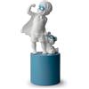 Lladrò LLADRO' Figura Scultura Ho Super Poteri 32x15cm Porcellana