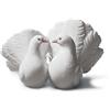 Lladrò LLADRO' Figurina Coppia Colombe 12x19cm Porcellana