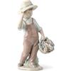 Lladrò LLADRO' Figurina Bimbo Quanta Allegria! 21x12cm Porcellana