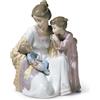 Lladrò LLADRO' Figurina Benvenuto Nella Famiglia 22x18cm Porcellana