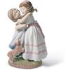Lladrò LLADRO' Abbracciami! Figurina Bimbi 20x12cm Porcellana