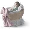 Lladrò LLADRO' Figurina Bimba Un Regalo Dal Cielo 9x7cm Porcellana
