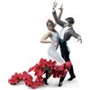 Lladrò LLADRO' Figurina Flamenco 44x38cm Porcellana